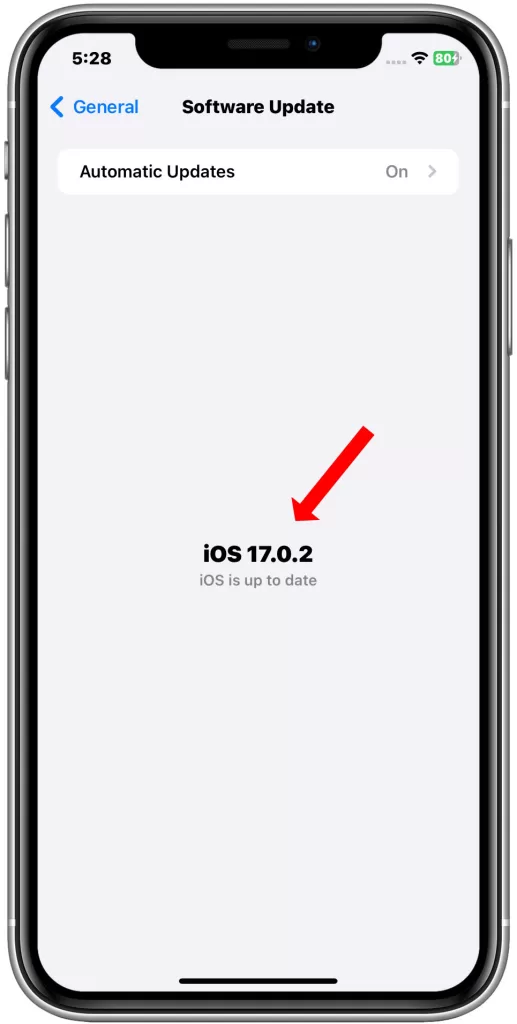 iphone 11 ios up to date
