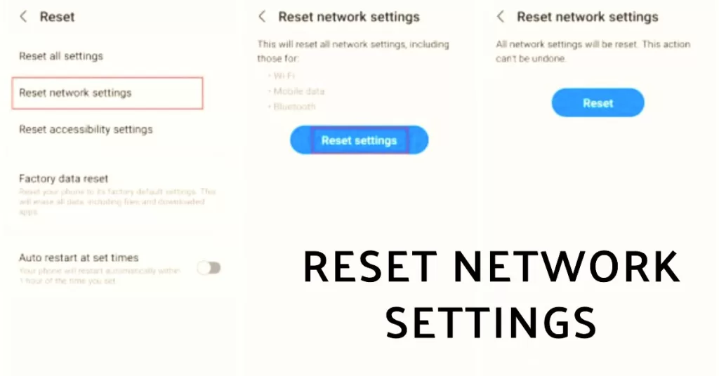reset network settings galaxy s23
