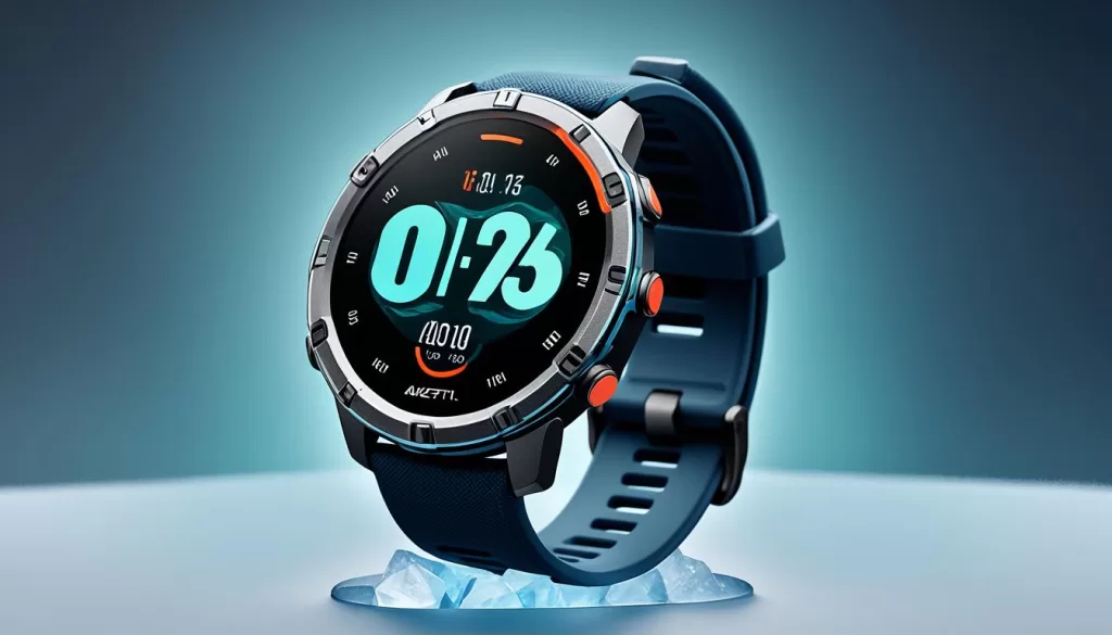Amazfit T-Rex Pro frozen screen