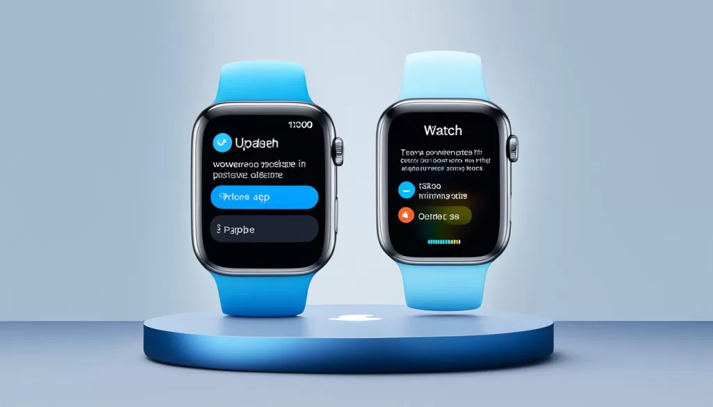 Apple Watch SE software update