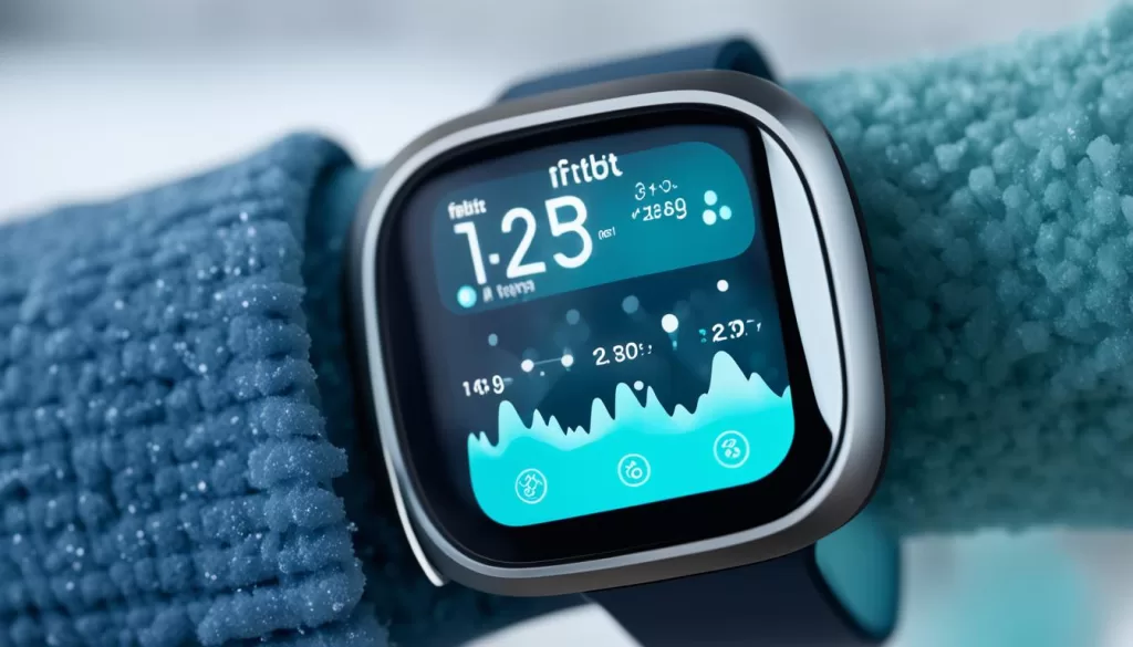 Fitbit Sense screen frozen