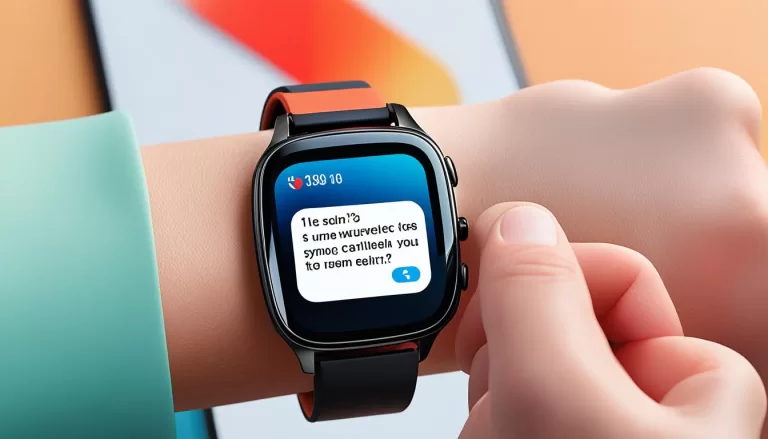 Huawei Watch Fit Sync Error