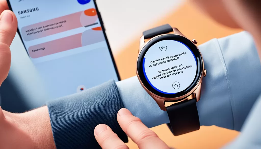 Samsung Galaxy Watch pairing issue