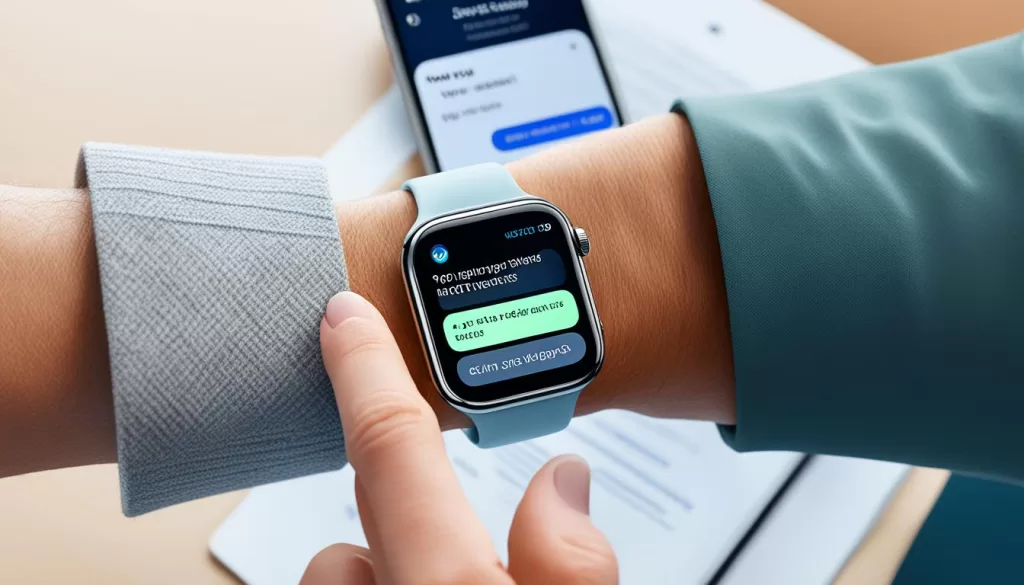 Updating Apple Watch through notification