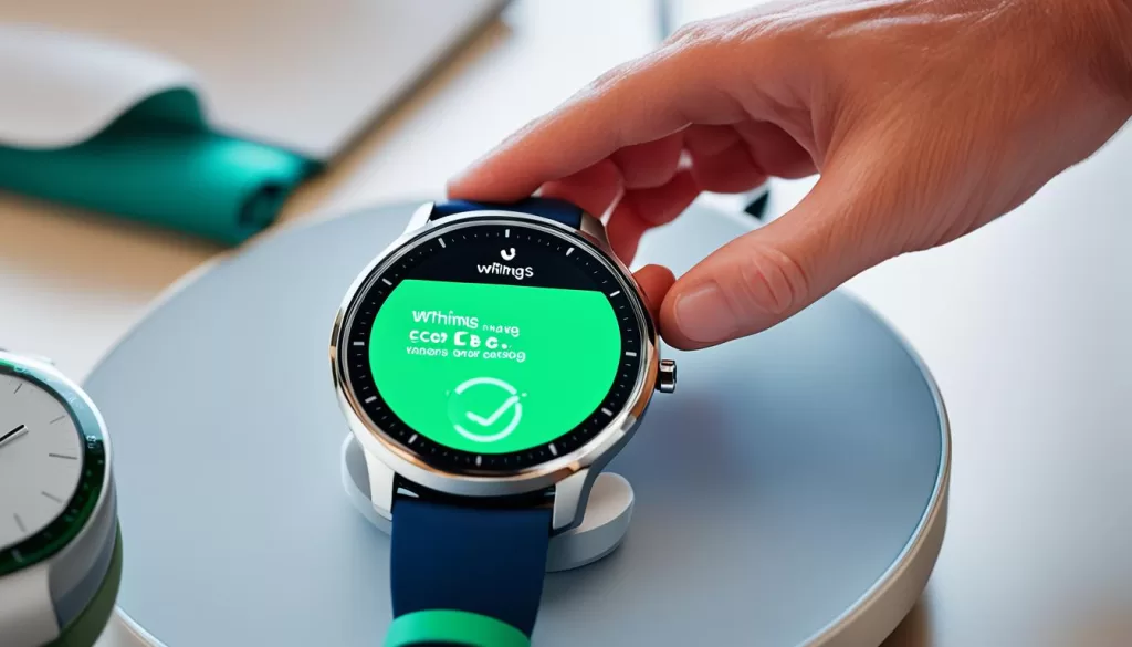 Withings Move ECG battery maintenance