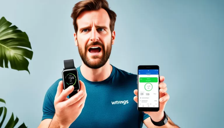 Withings Steel HR Sport Software Won't Update