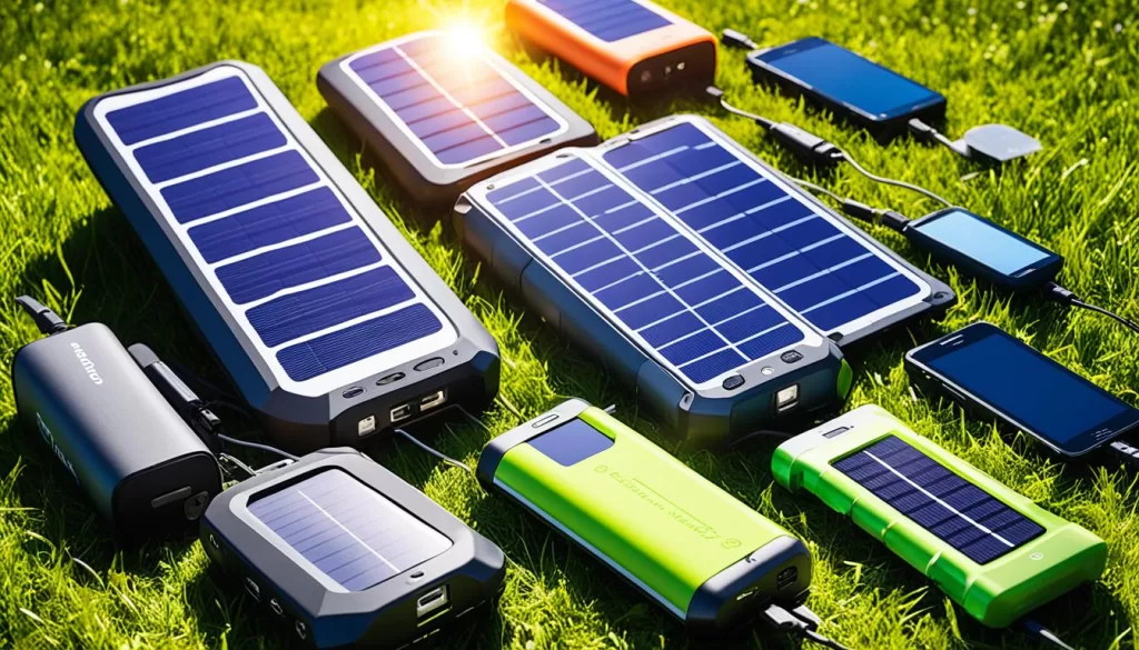 battery pack phone chargers and solar phone charger options