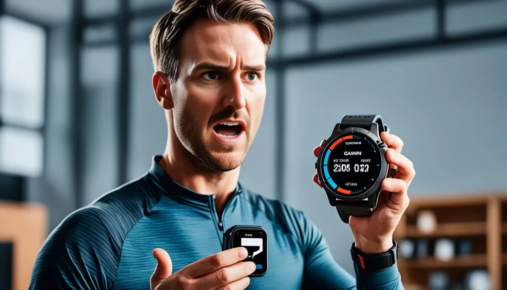fixing Garmin Fenix 6 sync errors