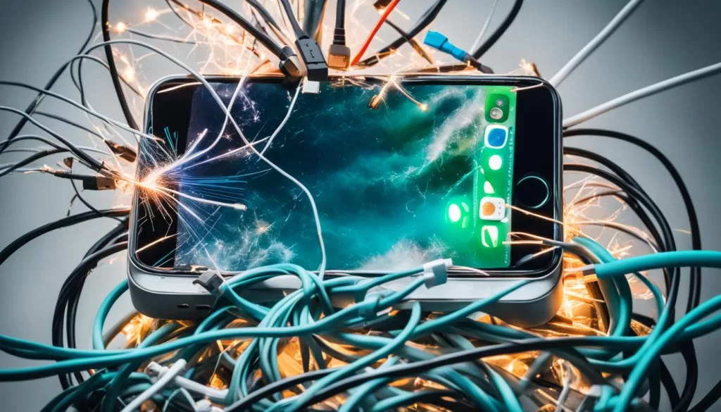 iPhone charging glitches