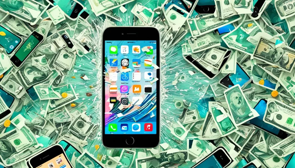 iPhone screen repair cost