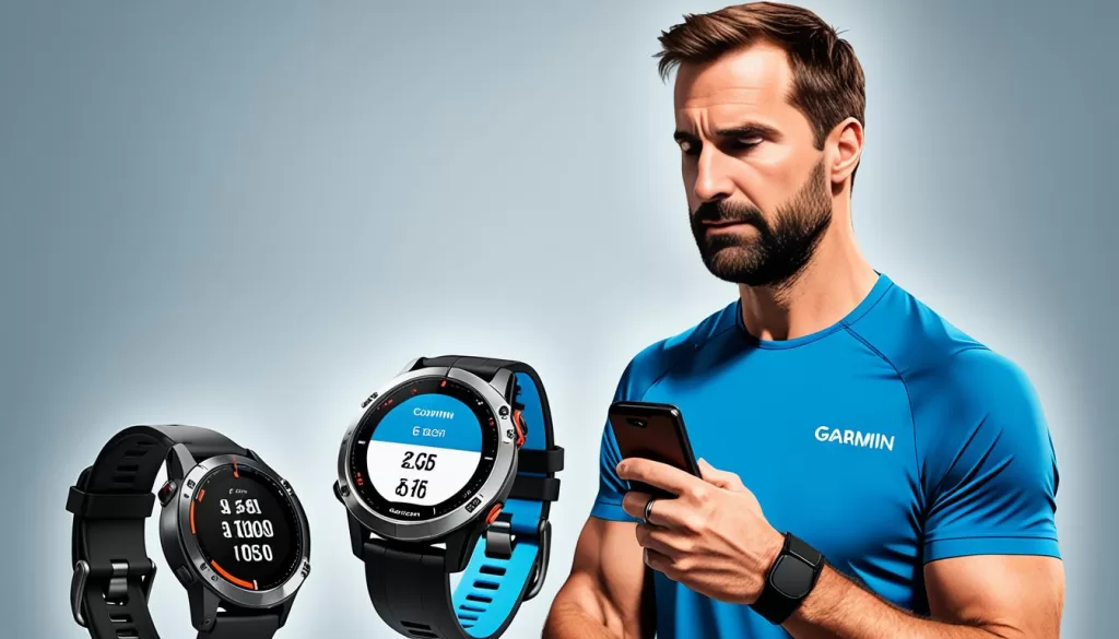 troubleshooting Garmin Fenix 6 connection issues