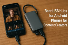 best USB hubs for Android phones for content creators