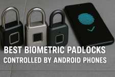 best biometric padlocks controlled by Android phones