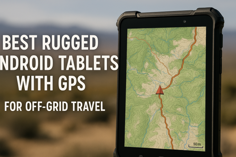 5 Best Rugged Android Tablets with GPS for Off-Grid Travel