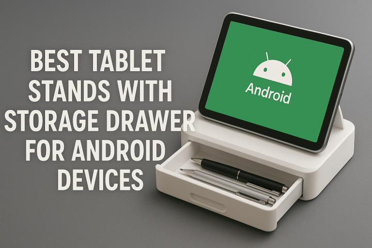 5 Best Tablet Stands with Storage Drawer for Android Devices