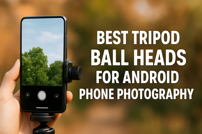 5 Best Tripod Ball Heads for Android Phone Photography