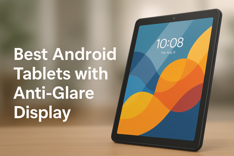 5 Best Android Tablets with Anti-Glare Display
