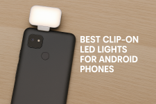 best clip on LED lights for Android phones