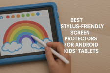 best stylus friendly screen protectors for Android kids tablets