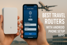best travel routers with Android phone setup apps